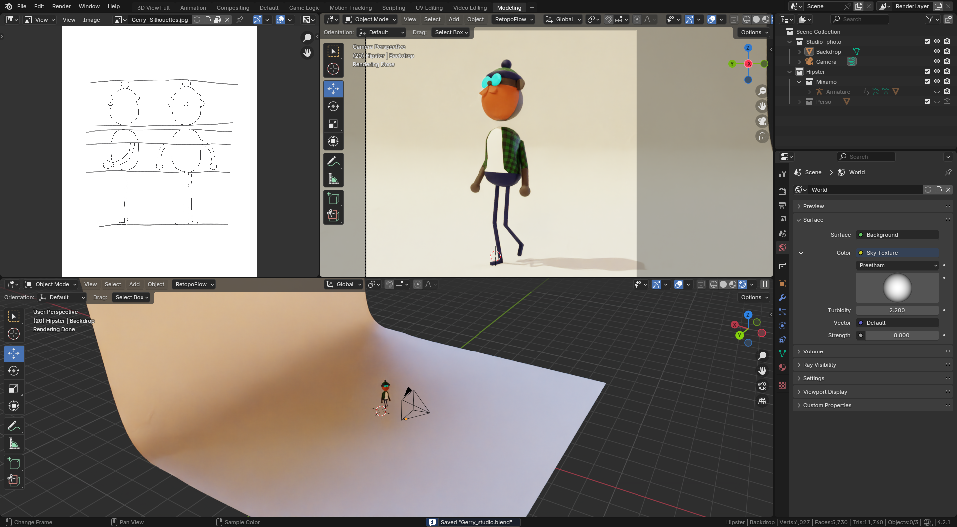 Gerry dans Blender